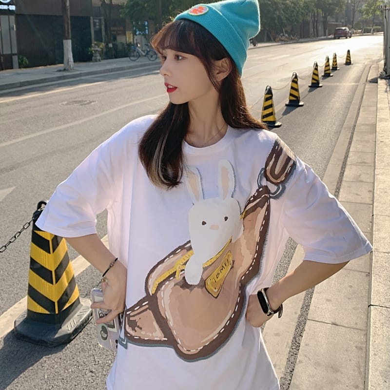 kaos oversize wanita / bags