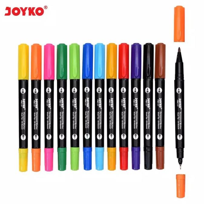 

[[COD]] Spidol Brush pen Joyko PMC-27 2in1 BOOM SALE Kode 1353