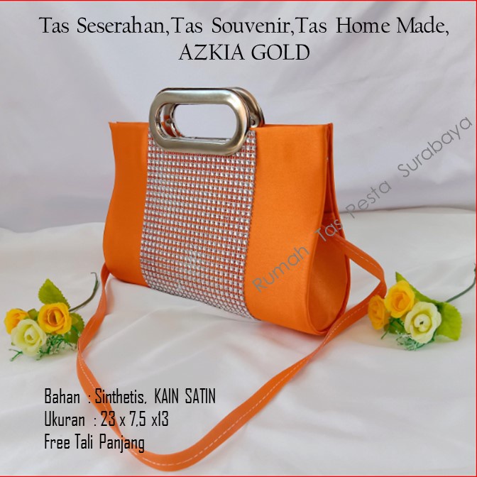 Tas Elegan ,Tas Slempang,Tas Etnik,AZKIA GOLD