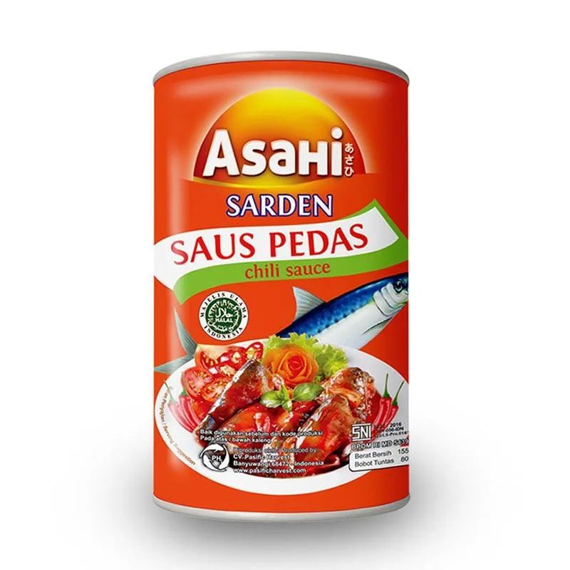 

ASAHI SARDEN SAUS PEDAS 155g