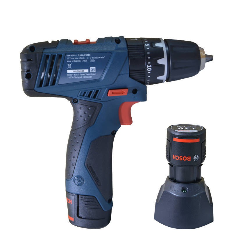 BOSCH GSB 120-Li - CORDLESS IMPACT DRILL DRIVER BOR BATERAI 12V GSB120