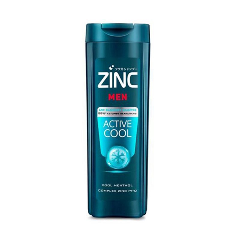 ZINC Men Active Cool Bottle Shampoo