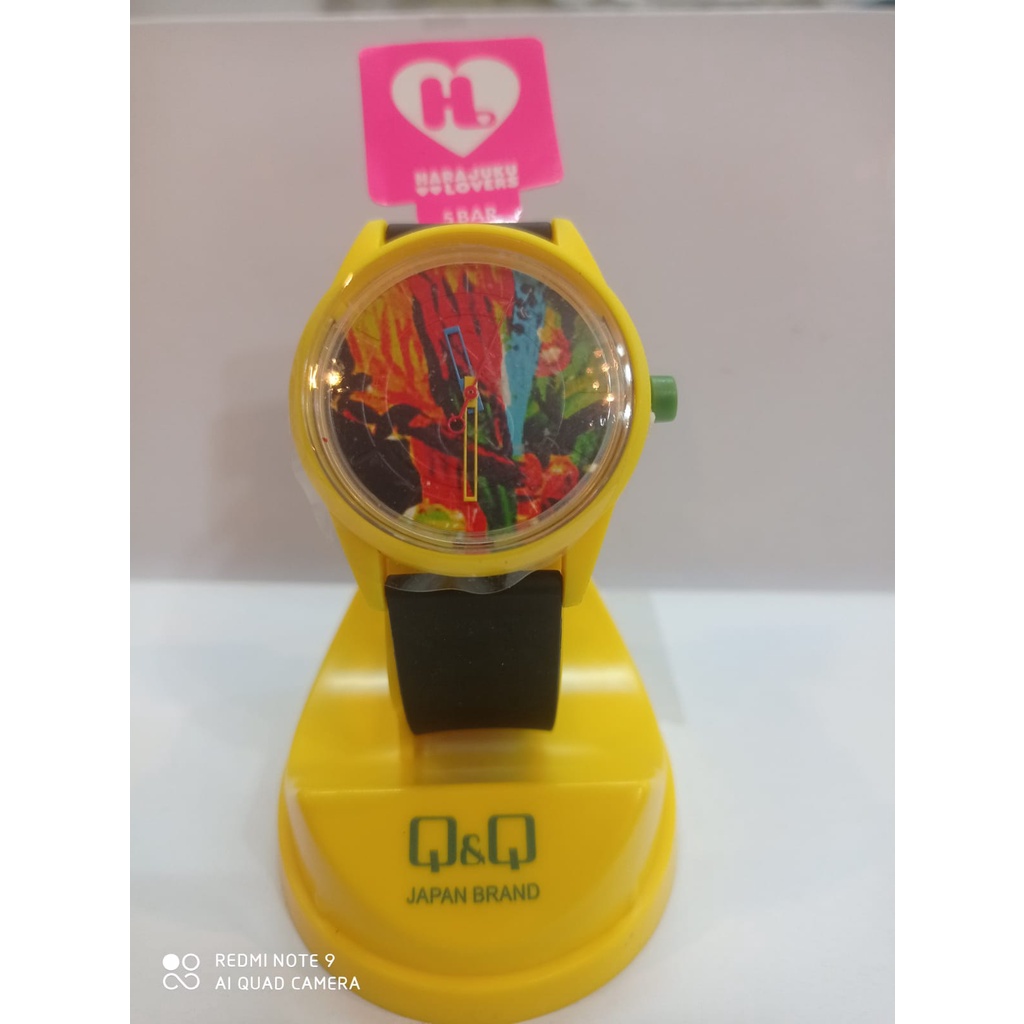 DISKON CUCI GUDANG Jam Tangan Unisex Rubber Smile solar Original Q&amp;Q QnQ QQ Harajuku series