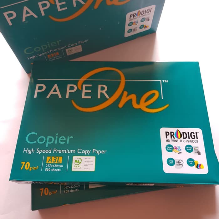 

Paper One 75g A3 kertas print kertas fotocopy