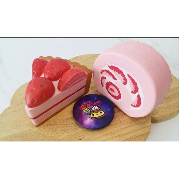 Mother Garden Strawberry Tart / Cakeroll Squishy