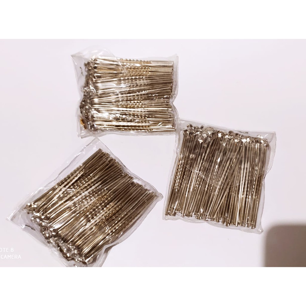 KOREK KUPING BESI STANLIS ISI 100 PCS - Korek Kuping