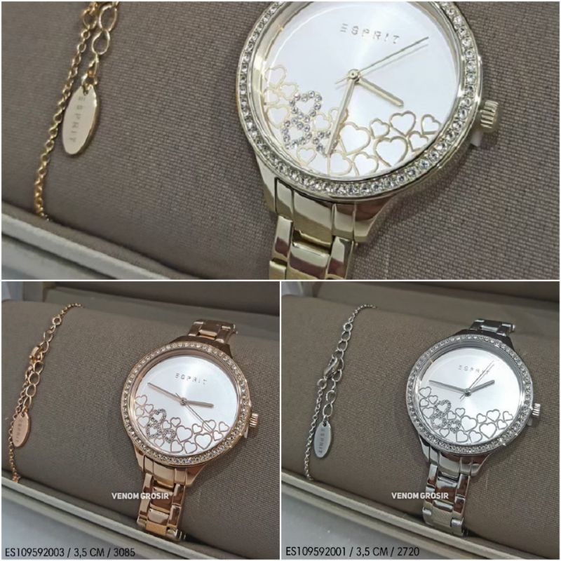 JAM TANGAN WANITA ESPRIT ES10959 SERIES ORIGINAL