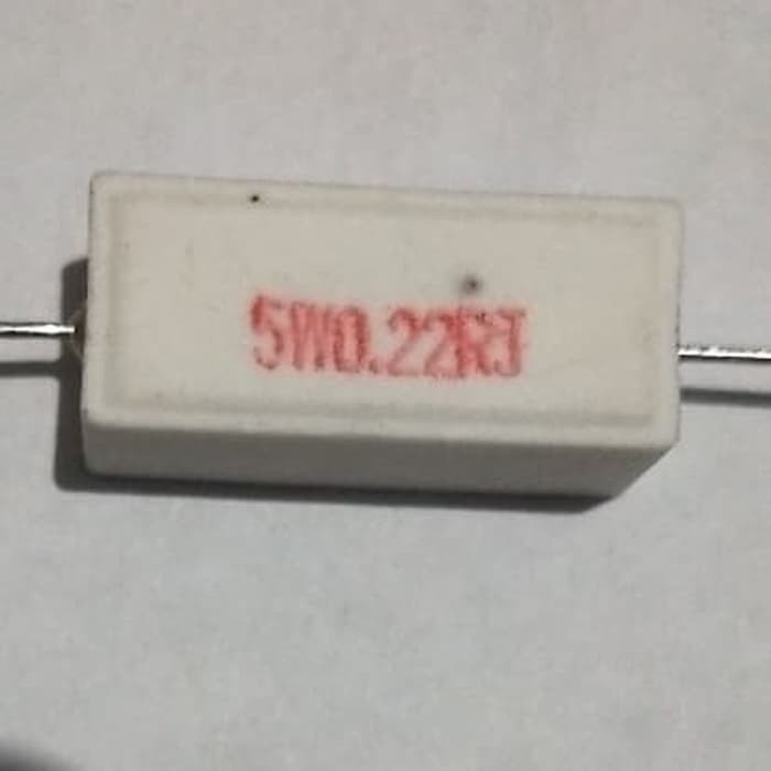 RESISTOR 0,22 5W 0,22RJOHM 5W