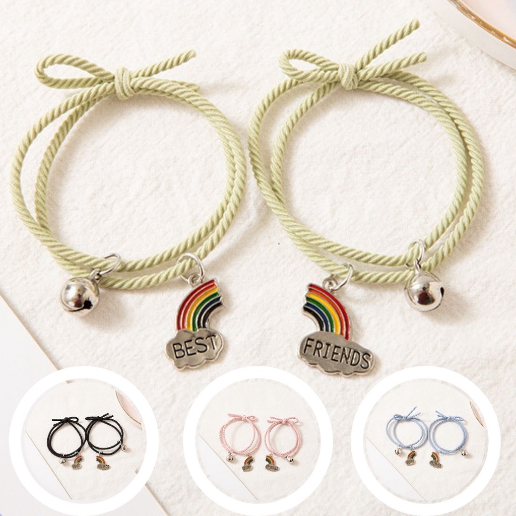 Gelang Persabatan  model BEST FRIEND Gelang Couple 1set isi 2 Pcs