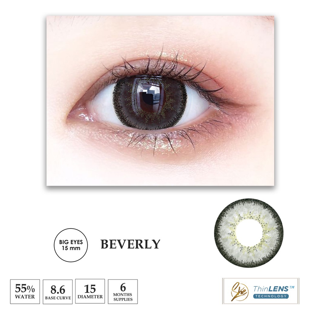 Superstar Beverly softlens warna  bulanan