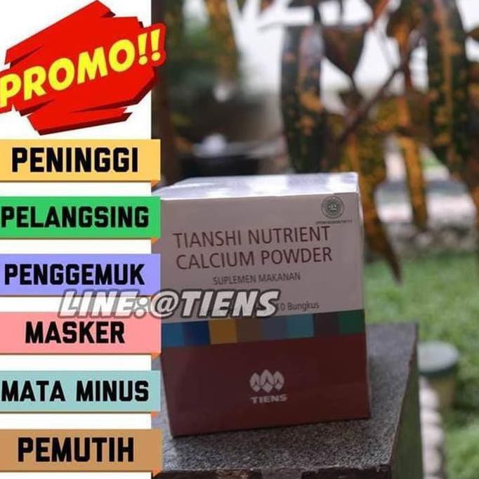 

Susu Peninggi Badan Nutrient Calcium Powder, Kalsium Herbal Nhcp Tiens