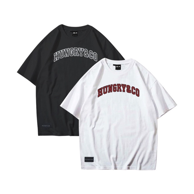 Kaos Distro HUNGRY&CO Cotton 30s Unisex