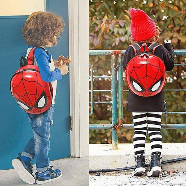 TAS SEKOLAH /TAS RANSEL ANAK TK SPIDERMAN EGG