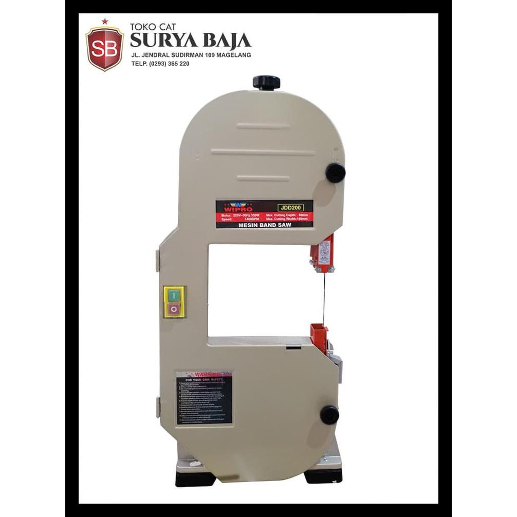 Promo Wipro Band Saw Jdd 200 Promo