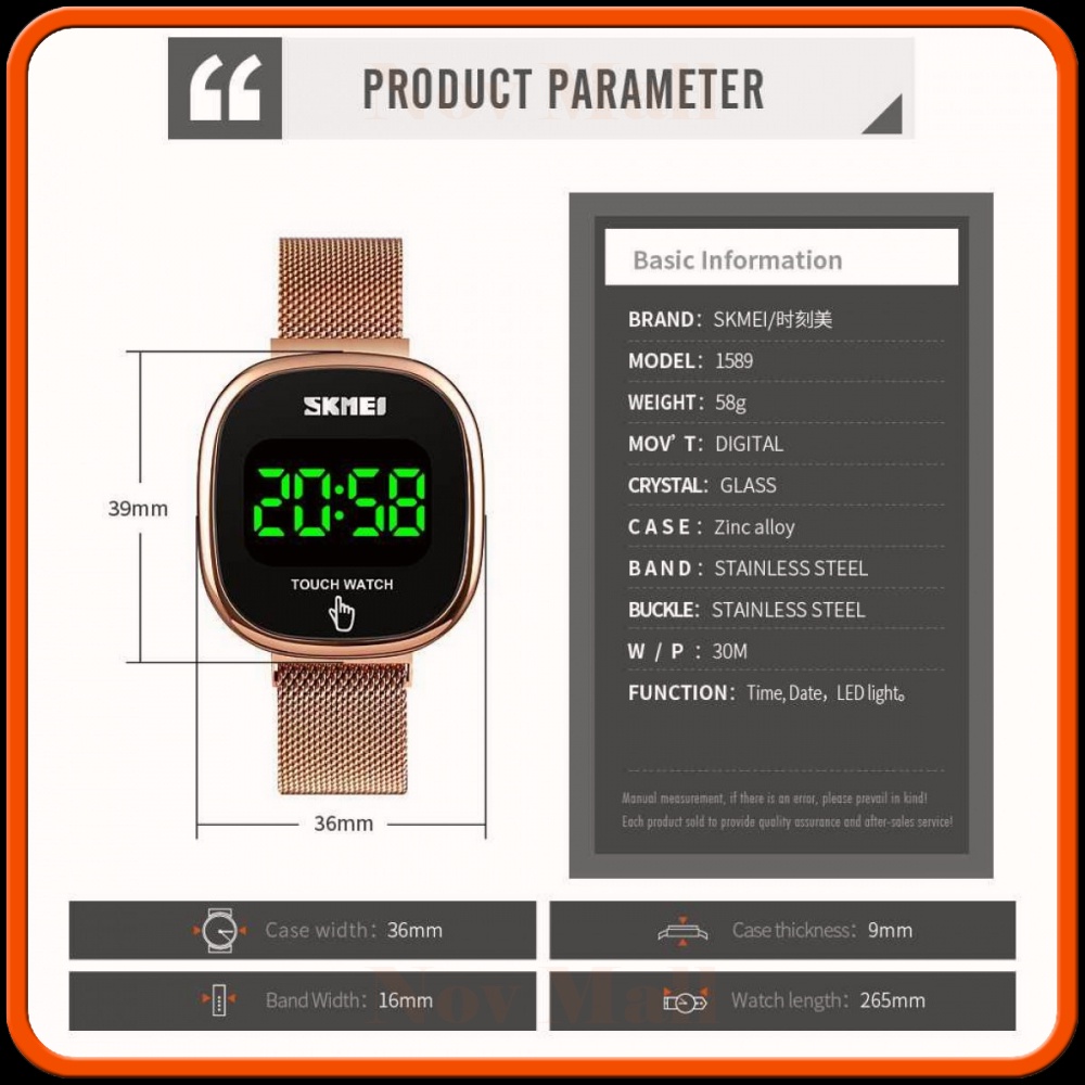 SKMEI Jam Tangan Digital Pria - 1589