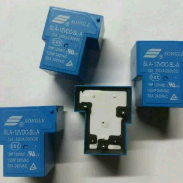 Relay 12V 30A Relay Kodok 12V 30A Relay Songle Kodok 12Volt 30Ampere
