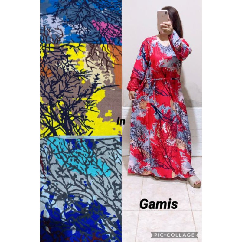 Gamis payung rayon bali