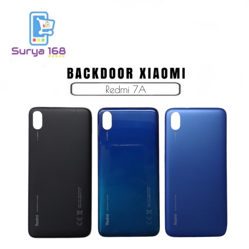 BACKDOOR BACK CASING BELAKANG TUTUP BATERAI XIAOMI REDMI 7A