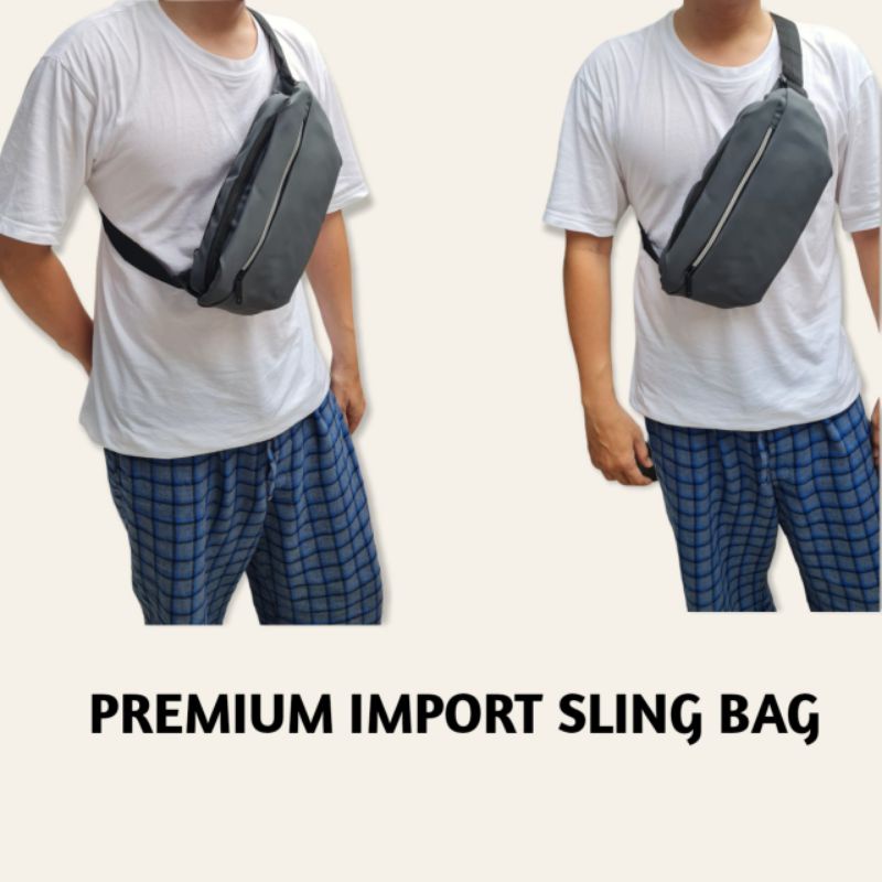 SLING BAG PRIA/TAS SELEMPANG PRIA/SELEMPANG DADA/SLING BAG PREMIUM/SLING BAG IMPORT