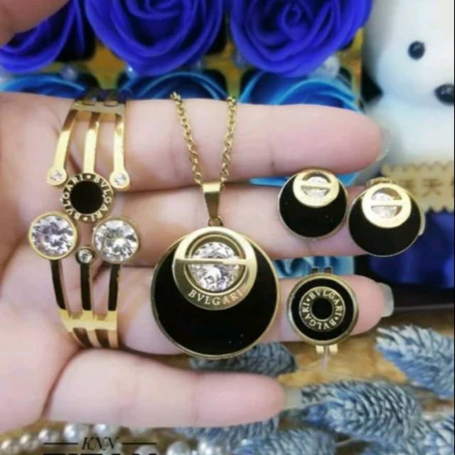 Titanium xuping set perhiasan 3114p