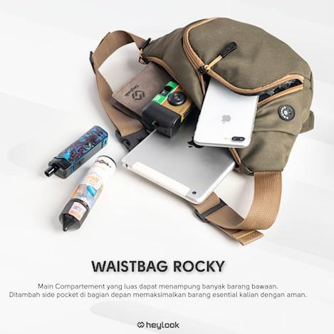 Tas Slempang Pria Tas Selempang Pria Dio Waistbag Pria Wanita Harley Condura Pum E72U