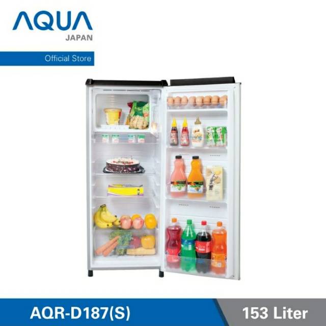 KULKAS Aqua aqr187 pintu 1 garansi7thn khusus cirebon
