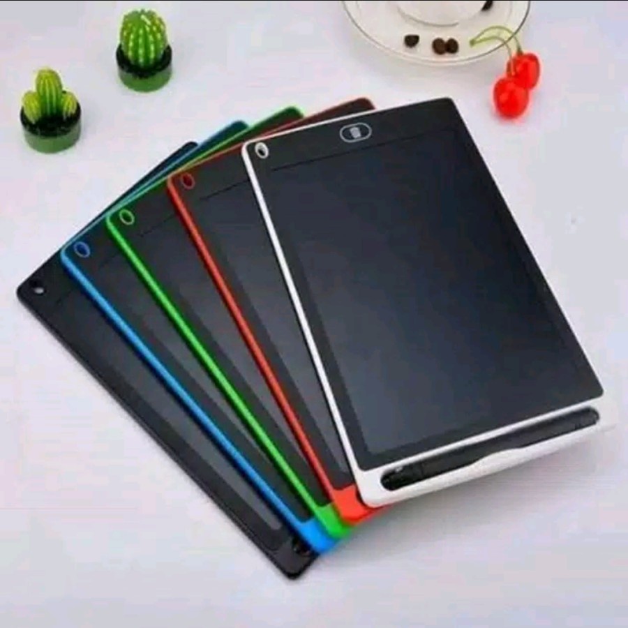 promo LCD DRAWING WRITING TABLET 8.5&quot;/PAPAN TULIS NOTE GAMBAR ANAK  Random writting pad drawing pad TERMURAH