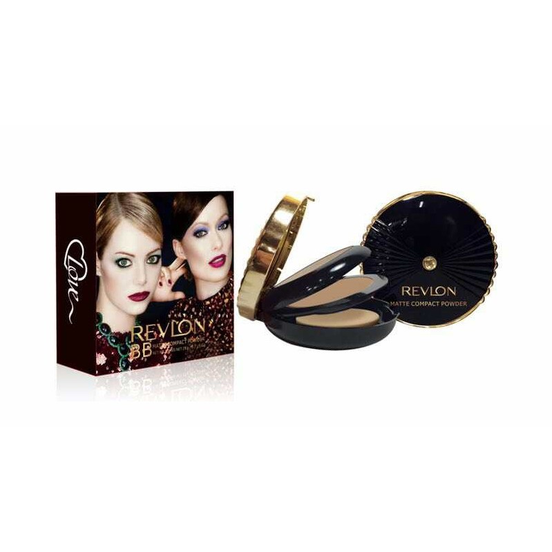 NEW REVLON BB LOVE - BEDAK / TWC 2IN1 MATTE COMPACT POWDER + FOUNDATION ORI
