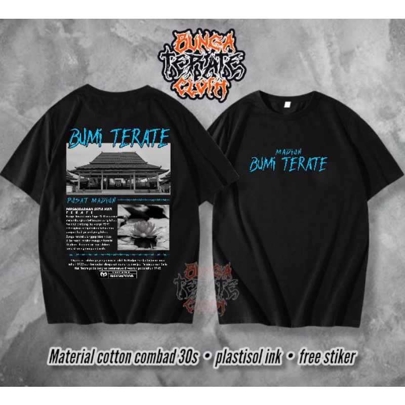 KAOS PSHT KAOS TERATE KAOS MADIUN BUMI TERATE