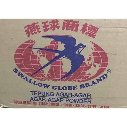

agar agar swallow globe karton ---NEW---