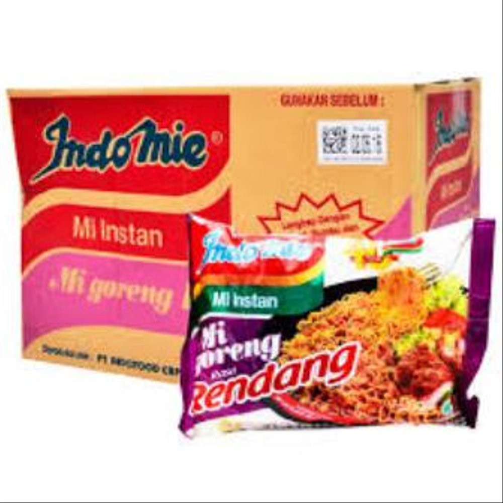 

Indomie Goreng Rendang isi 40pcs/1dus