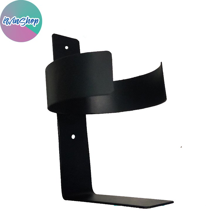 iWinshop Stand dudukan Hand Sanitizer Breket Sanitizer Hand soap Sabun Cair Hitam Dobb