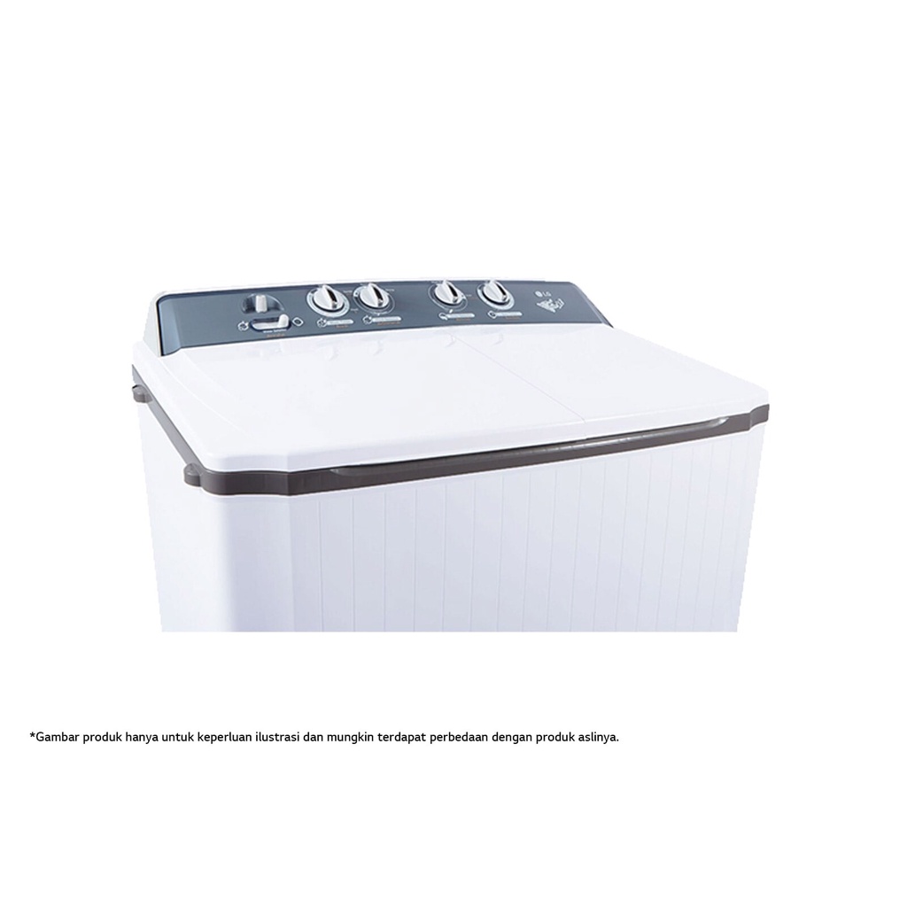 Mesin cuci LG P8000N  2 tabung 8 kg 350 watt