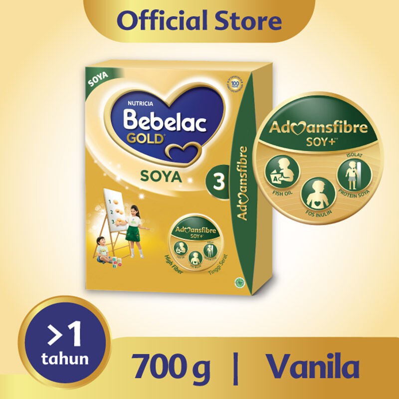 

Bebelac Gold 3 Soya Vanila 700 g