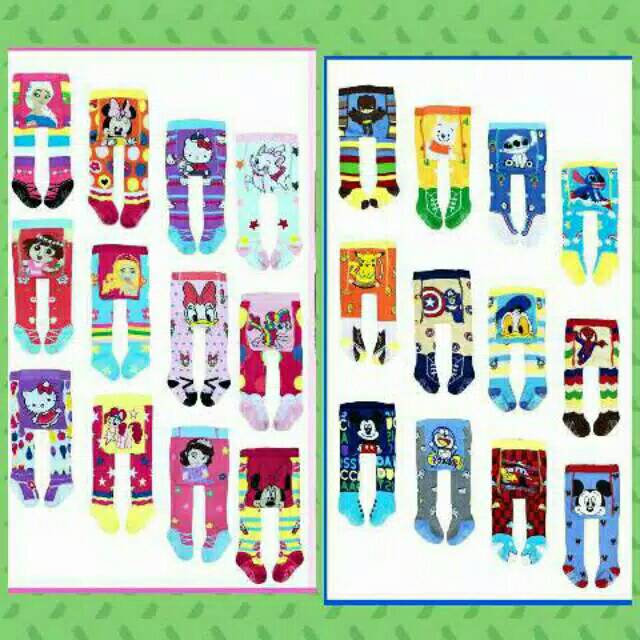 Legging cotton rich motif / legging baby motif dikaki /  motif dikirim random