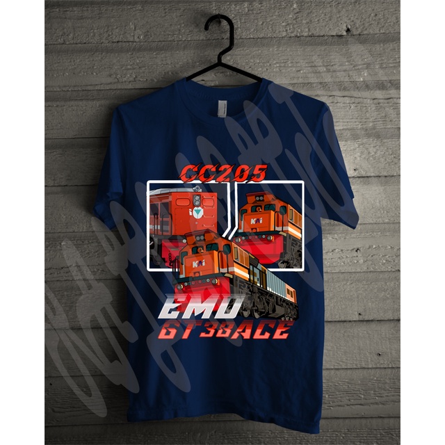 KAOS KERETA API CC 205