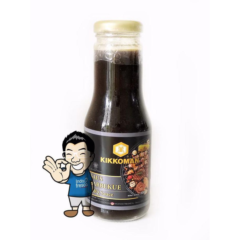 

TERLARIS! Kikkoman Honey Barbeque BBQ Sauce- Saus Barbekue HALAL 300g
