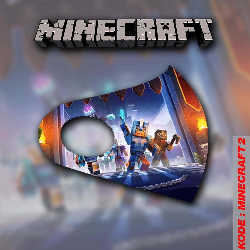 Masker Scuba Anak MINECRAFT 2