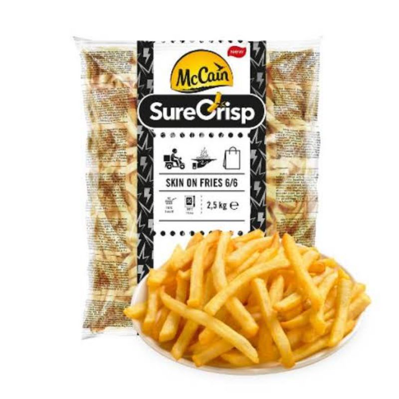 Jual Kentang MC Cain McCain Butter Coated Sure Crisp 2 5kg Shopee Indonesia