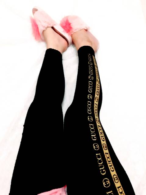 NEW LEGGING IMPORT GUCI DOUBLE LIST/LEGGING MURAH