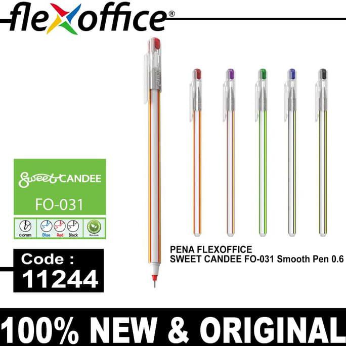 

Yang Dicari] Pena Flexoffice Sweet Candee Fo-031 Smooth Pen 0.6