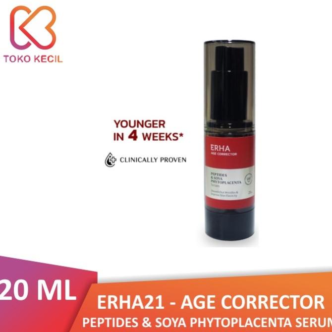 Erha Age Corrector Serum 20 ml - Serum Wajah Anti Aging