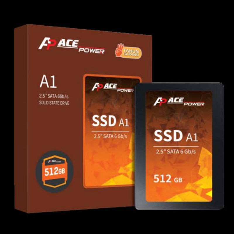 SSD ACE POWER 512GB A1 Sata III 6Gbps 2.5 inci