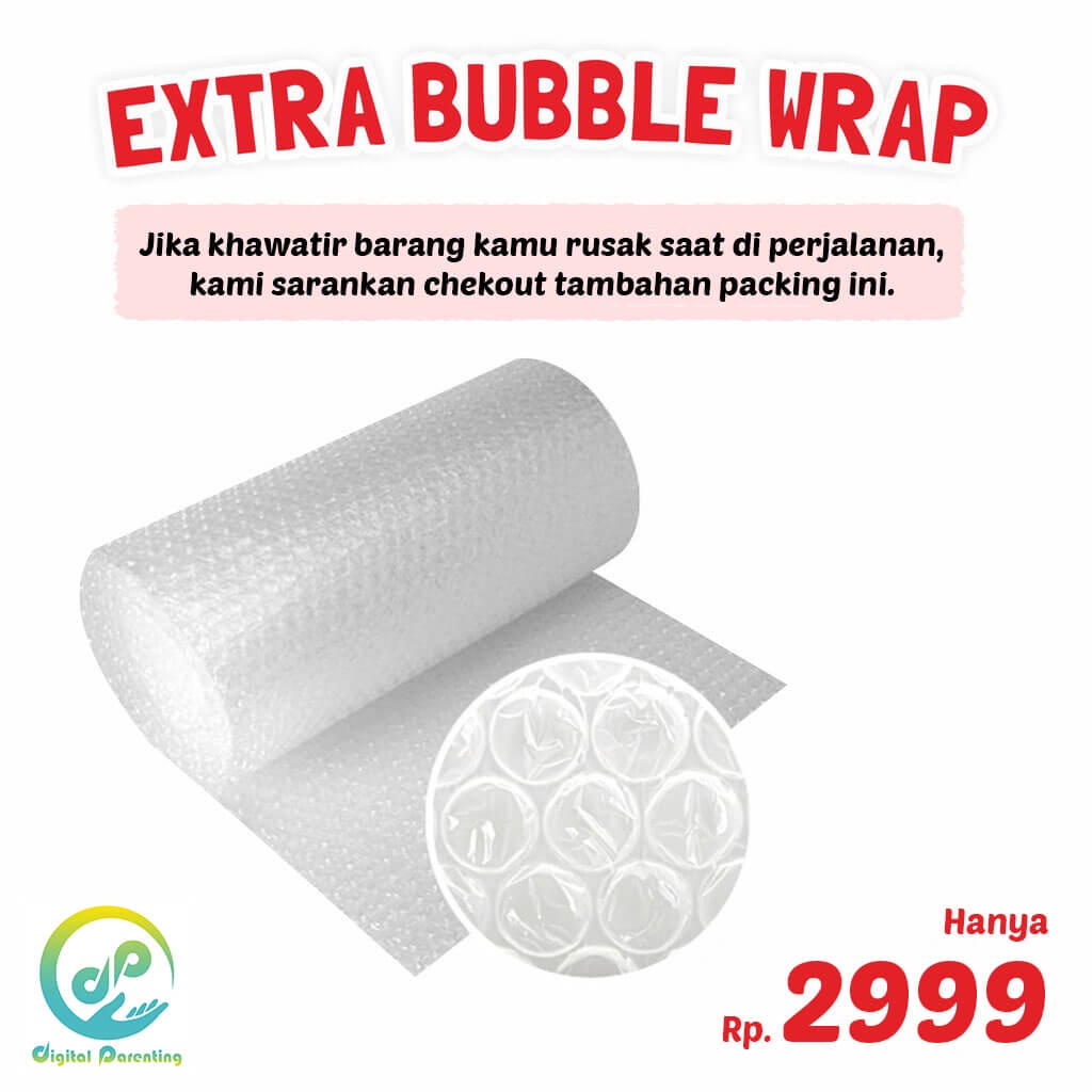 

Extra Bubble Wrap / Packing Tambahan - Agar Barang Kamu Lebih Aman Saat Pengiriman
