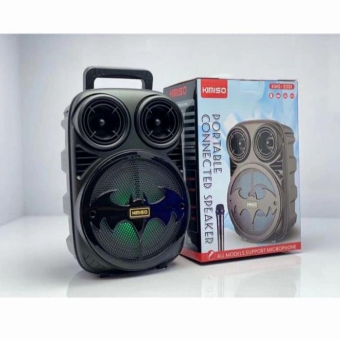 *COD* Speaker Bluetooth Portable 6,5 inchi Kimiso 3391 //  Series Batman.