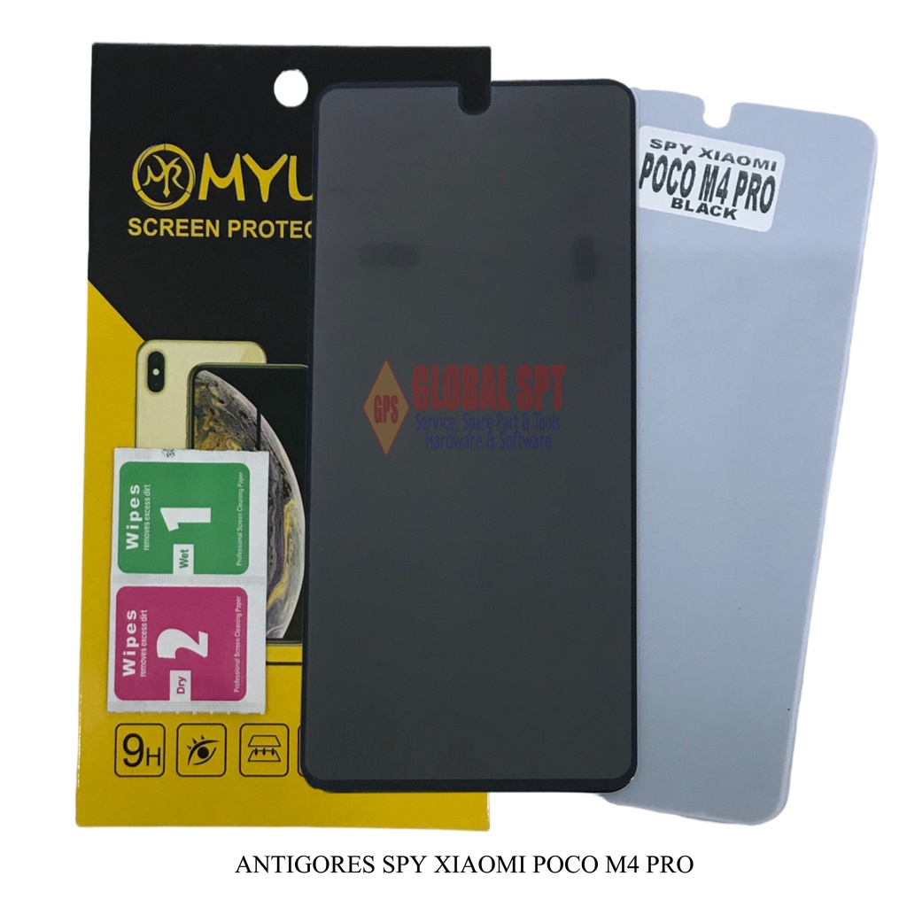 SPY XIAOMI POCO M4 PRO / ANTIGORES SPY / TEMPERED GLASS M4 PRO