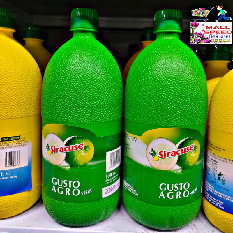 

Siracuse Lemon / Lime Juice Concentrate 1L lemon jus