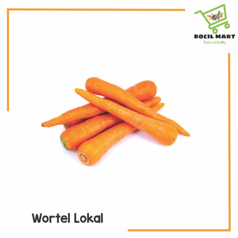 

[BOCIL MART] WORTEL LOKAL 250 GR