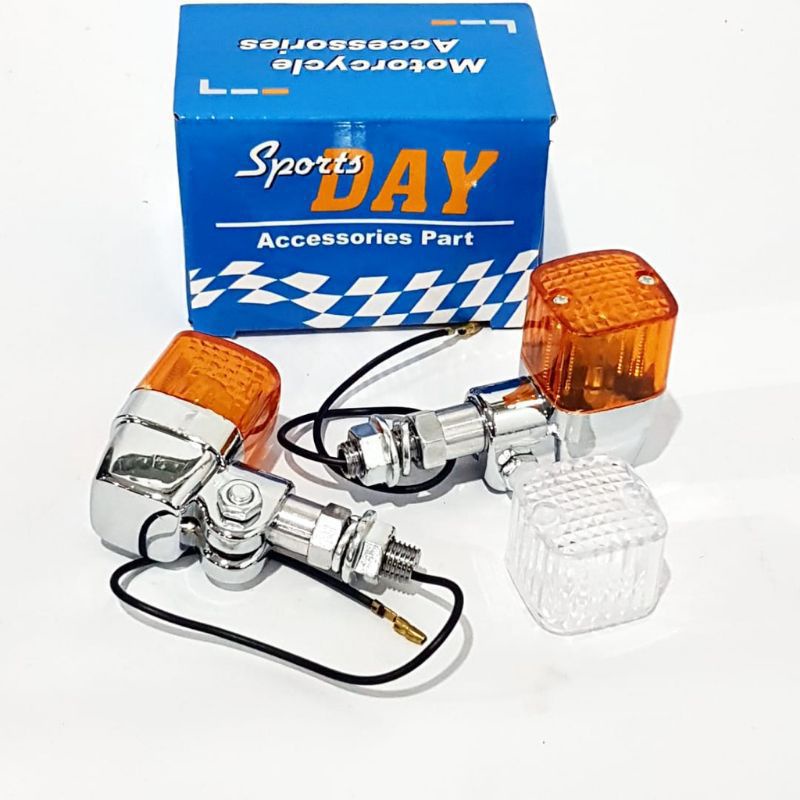 lampu riting palu reteng sein palu cb lampu sein motor classik cb gl megapro tiger reteng palu kotak