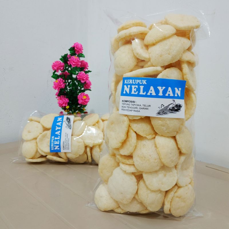 Kerupuk Kemplang Bangka Ikan Tenggiri Nelayan